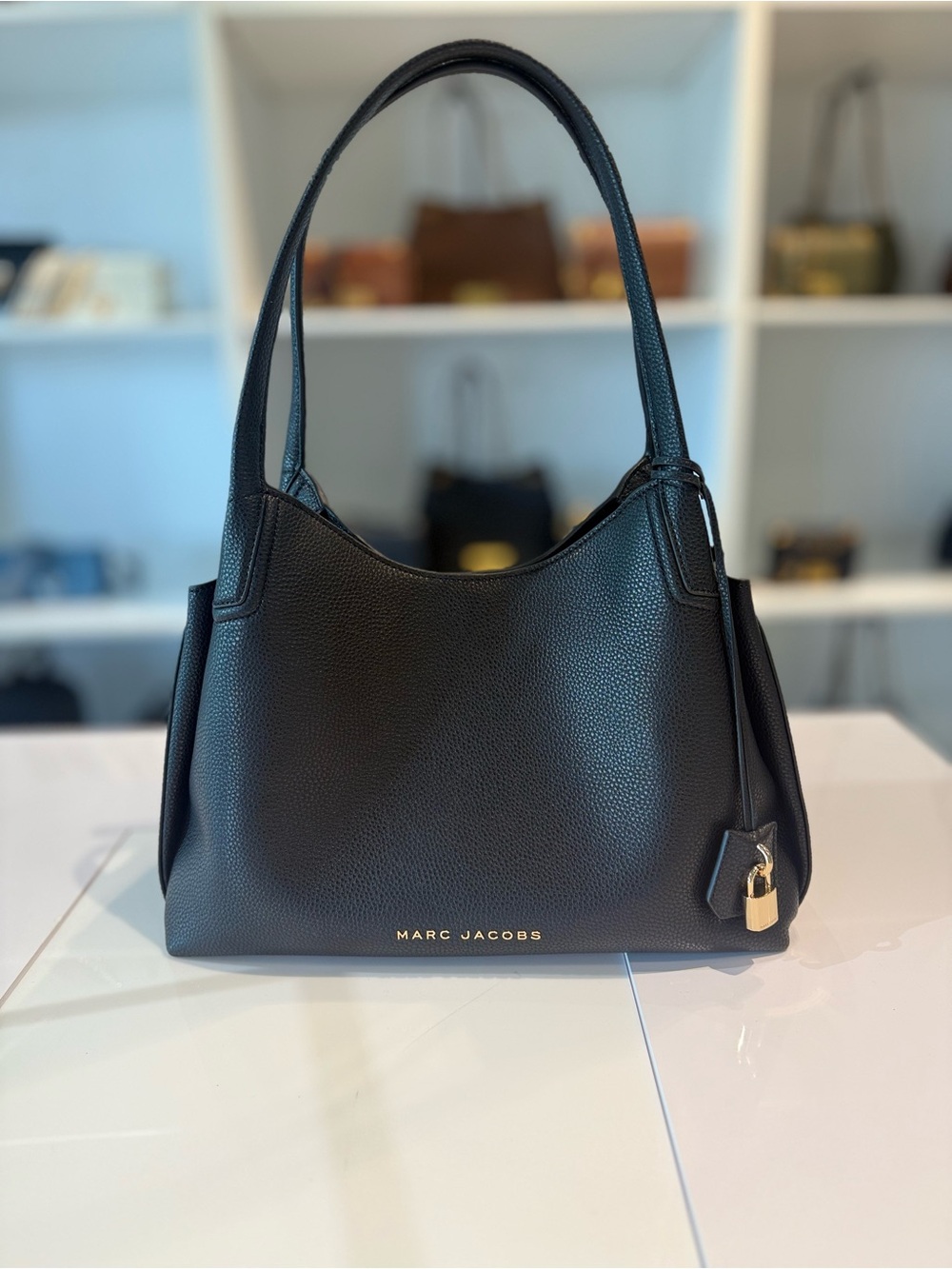 NWT Marc Jacobs large work hobo bag- black